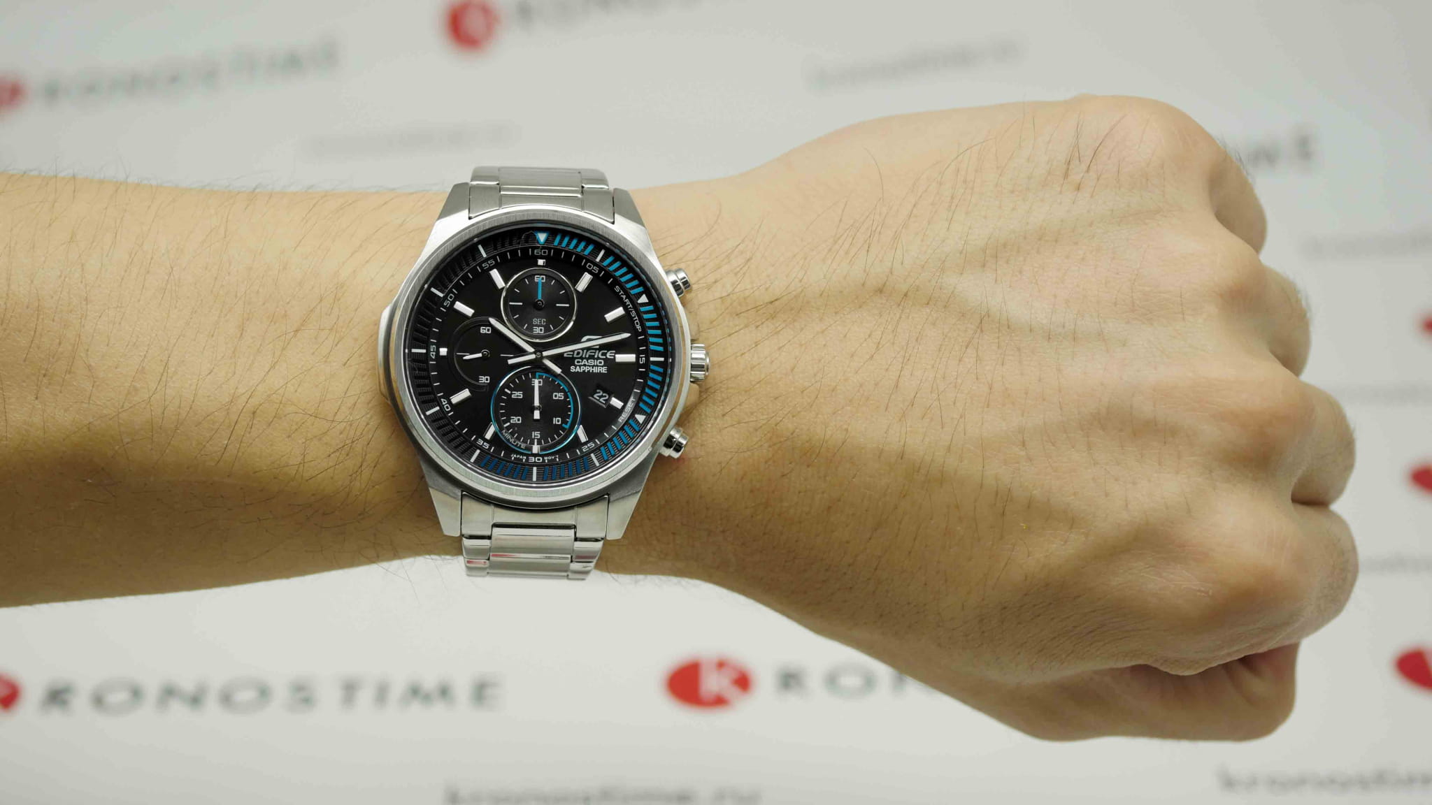 Casio Casio Edifice EFR-S572D-1A EFR, наручные мужские часы фото под углом